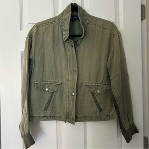 Splendid Olive Green Utility Jacket - Women